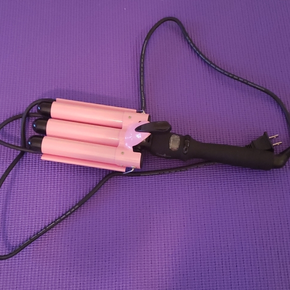 3 iron curler with LCD temperature display - Picture 1 of 1